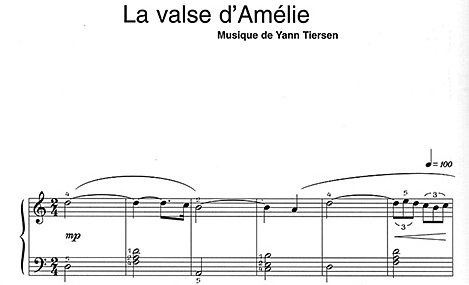 Basic Piano Tips And Tutorials Piano Score Download Yann Tiersen Amelie Poulain Soundtrack La Valse De Amelie The song comptine d'un autre ete : basic piano tips and tutorials